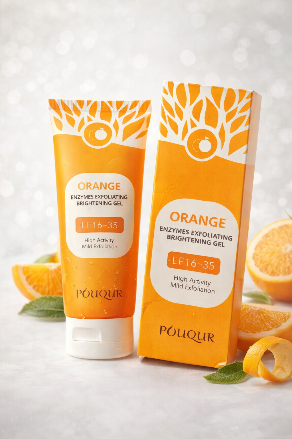 Gel Exfoliant Éclat à l’Orange – LF16-35